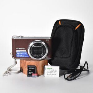 Samsung WB350F Smart Digital Camera 16MP 21x Optical Zoom WiFi HD Video 64GB SD